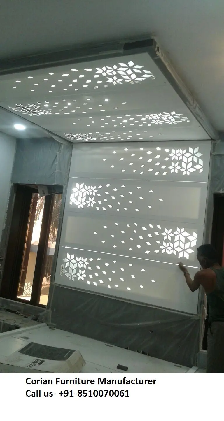 کابینت کورین با سطح صاف و مدرن
