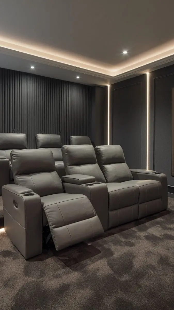پروژکتور سینمایی خانگی با کیفیت بالا و سیستم صدا surround