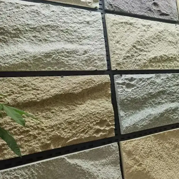 پنلهای دیواری سنگ مصنوعی سبک با طرح قارچی، مناسب برای دکوراسیون داخلی با ظاهری طبیعی و مدرن
