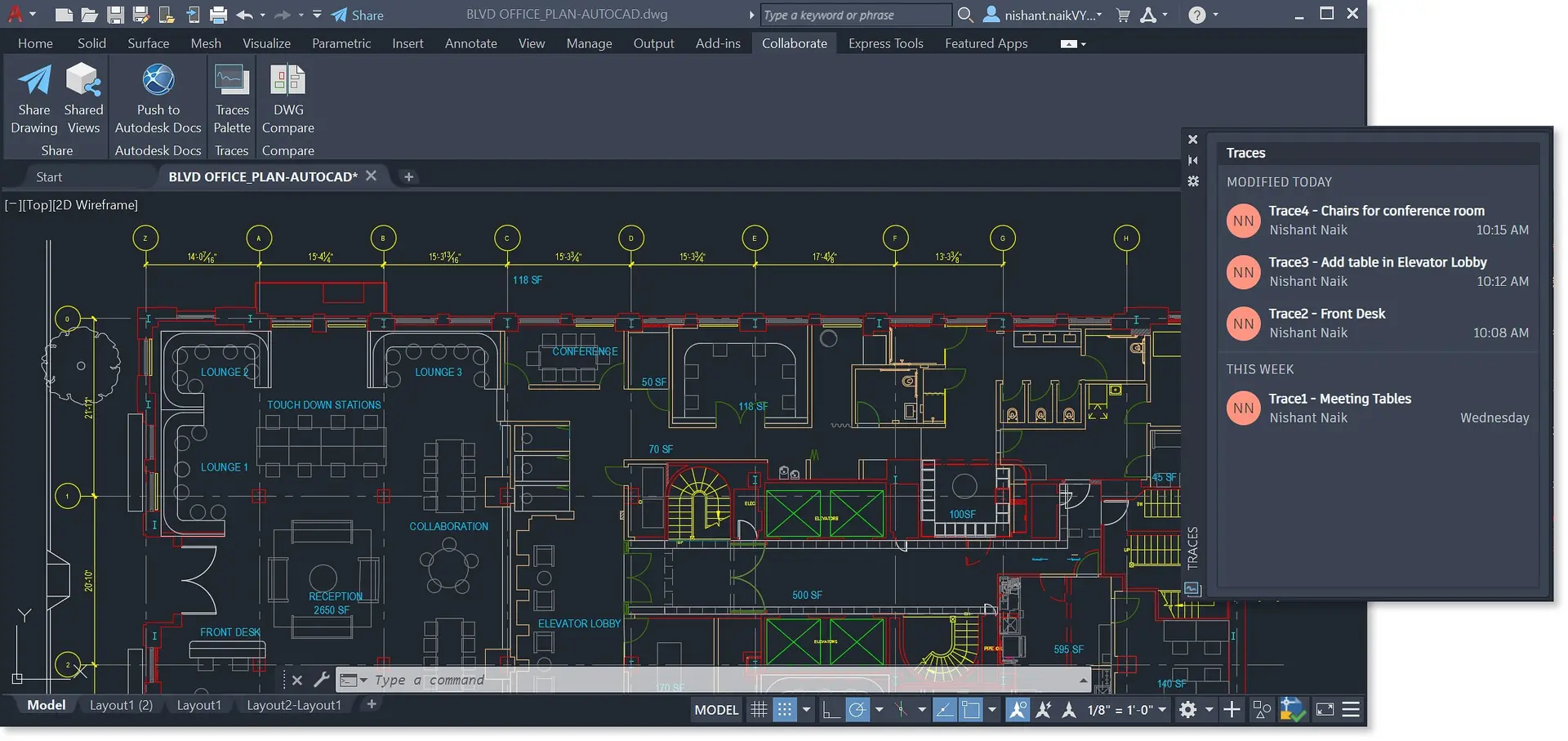 نرم‌افزار AutoCAD در معماری