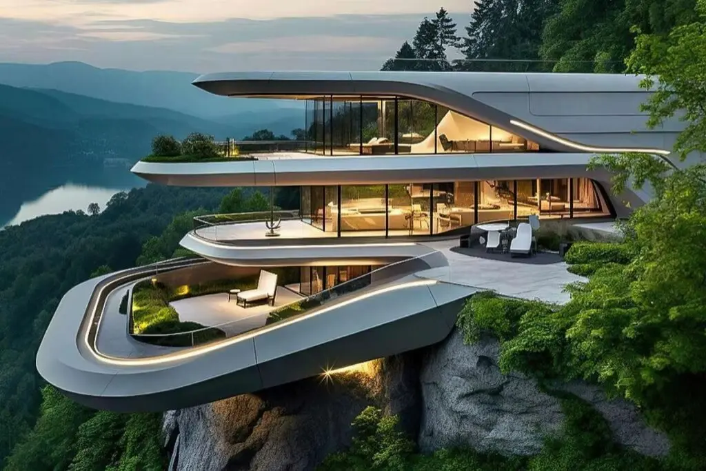 نمونهای از ترکیب معماری و معماری داخلی در یک پروژه طراحی