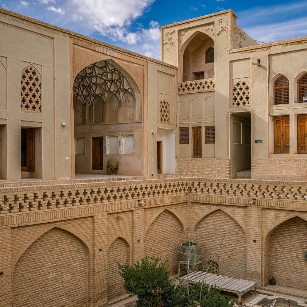 چهارباغ در معماری سنتی ایرانی با طراحی آرامش‌بخش و زیبا