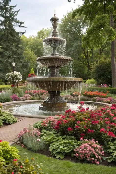 آبنما در محوطه‌سازی
