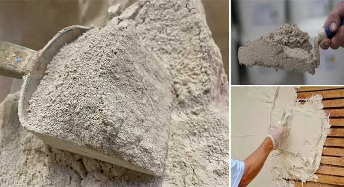 استفاده از آهک در ساخت ملات و گچ‌کاری دیوارها